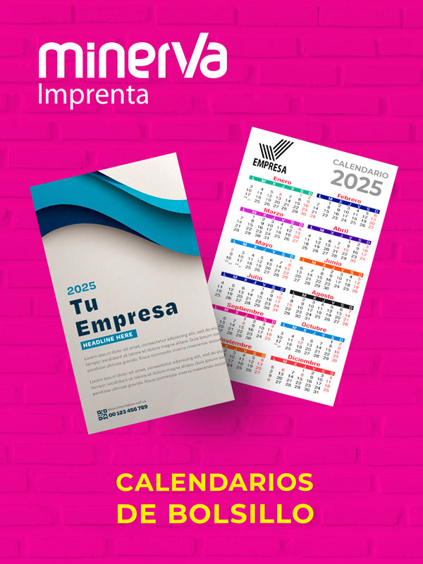 Calendarios de bolsillo