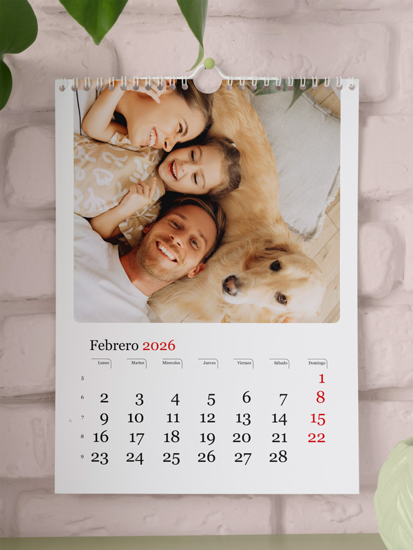 Calendario Personalizable de Pared A-3